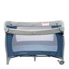 Cuna Corral Con Mudador Pack & Play Traveler Azul Bebesit