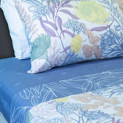 Imagen 2 del producto Juego de Sábanas Doral 200 Hilos 1,5 Plazas Doral Blue Diseño 5