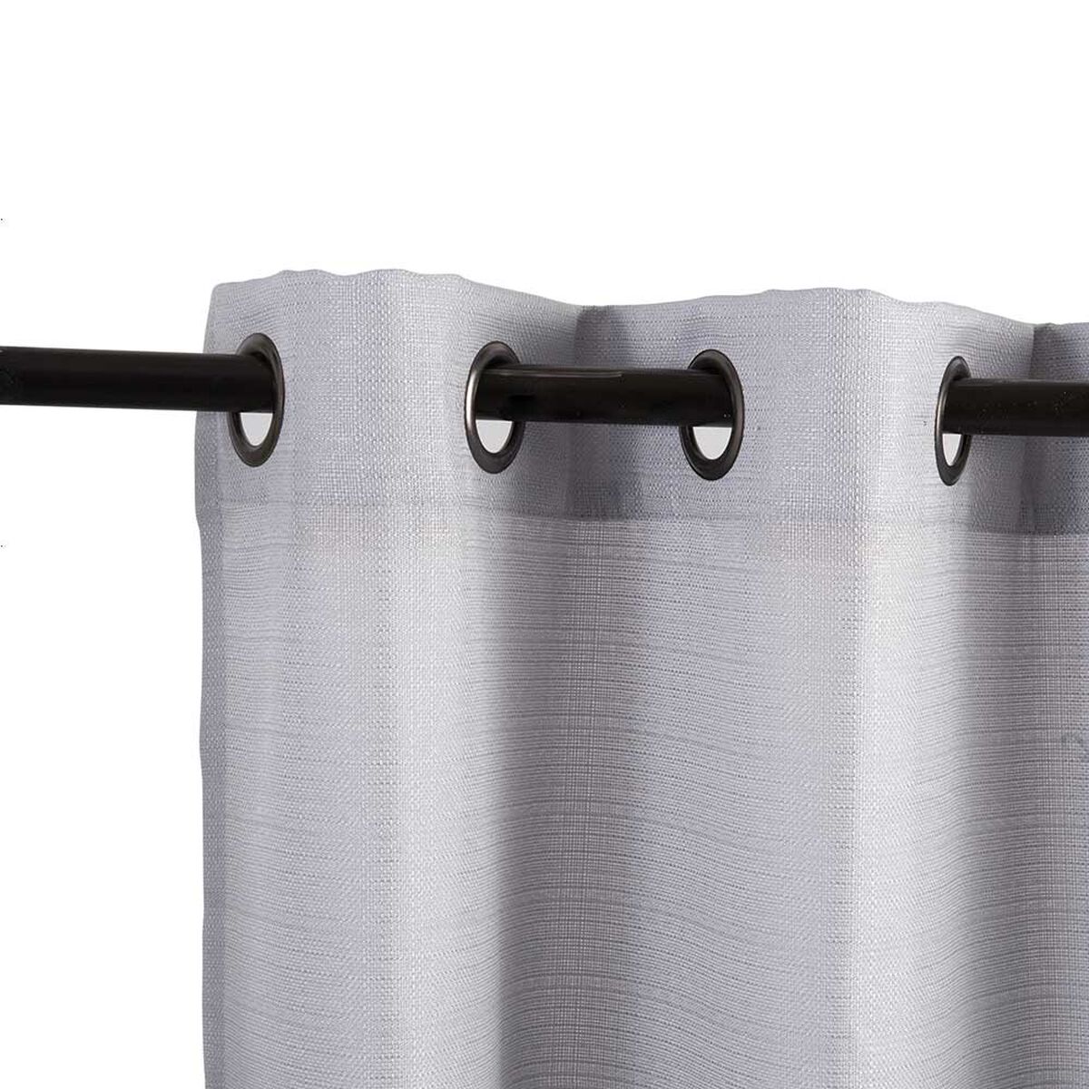 Set de Cortinas Mashini Atacama 140 x 220 cm Gris