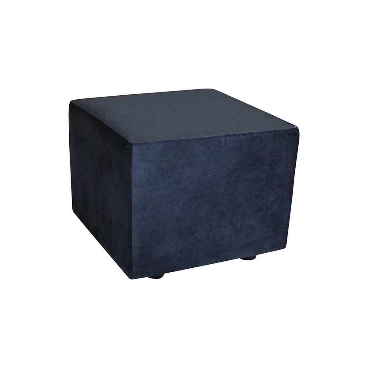 Sof&aacute; Muebles MYM Julietta 3 Cuerpos + Dos Pouf 1 Cuerpo Negro