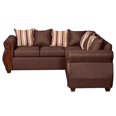 Imagen 2 del producto Sofá Seccional Ruzam Mobel Begoña 5 Cuerpos Lino Café