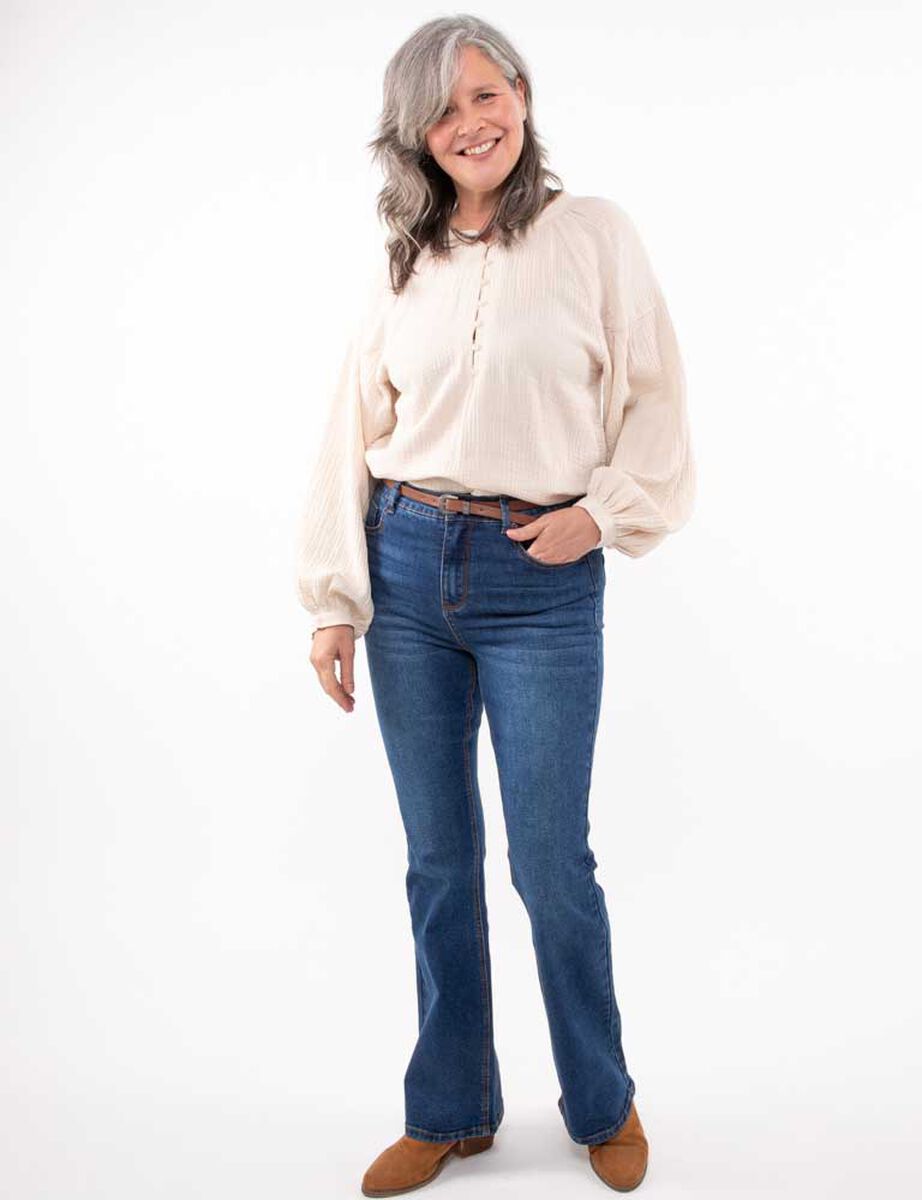 Jeans Flare Mujer Portman Club