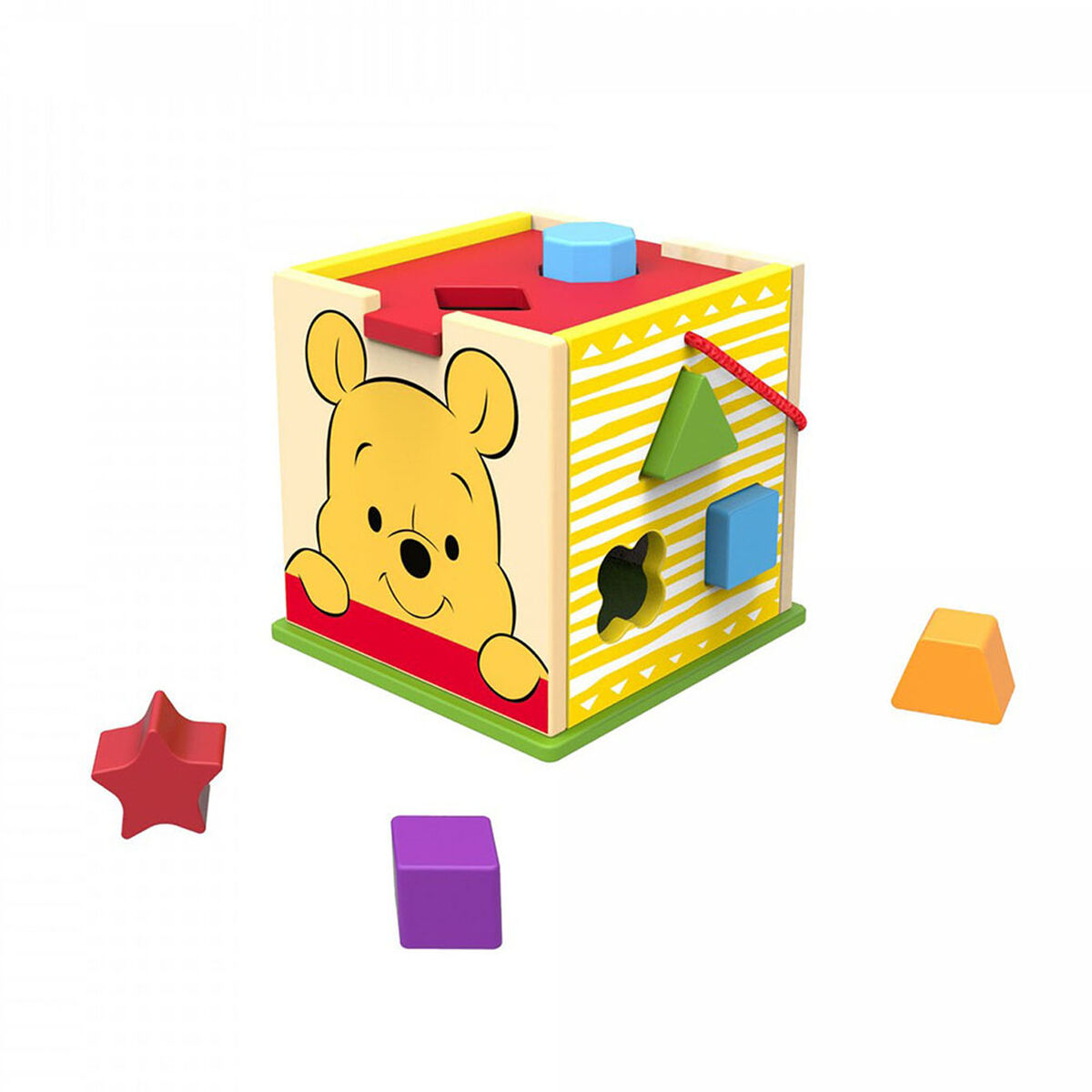 Cubo Shape Sorter Winnie Disney