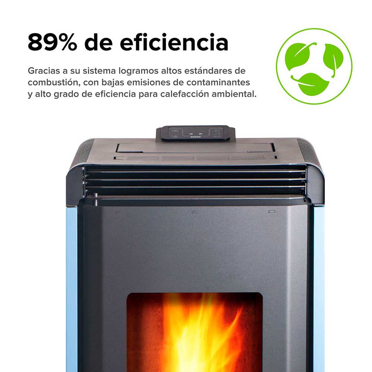 Estufa a Pellet Bosca Hera + Verde