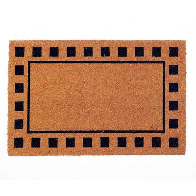 Limpiapiés Idetex Coco Squares 45 x 75 cm Café