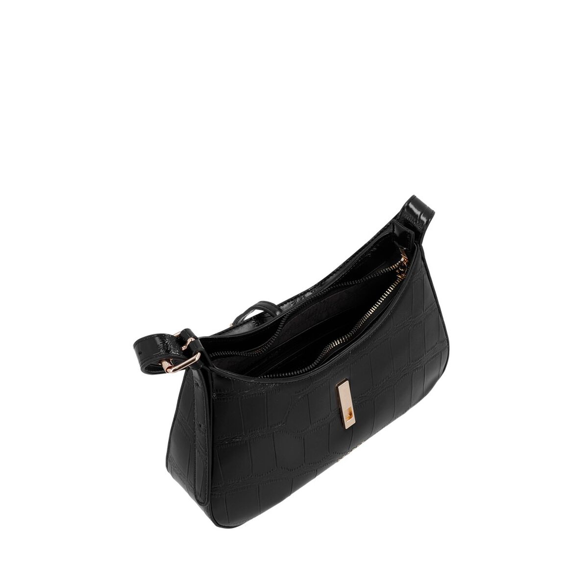 Cartera Bandolera Secret Monsaraz SC7 Peque&ntilde;a Negro