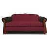 Juego de Living Elegant Detail Marsella Sofá 3 Cuerpos + Dos Sillones 1 Cuerpo Rojo