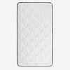 Cama Europea Rosen 1,5 Plazas Indie + Respaldo + Velador Issey Azul