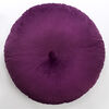 Cojín Velvet con Botón Redondo Dreams Morado Diámetro 40 cm