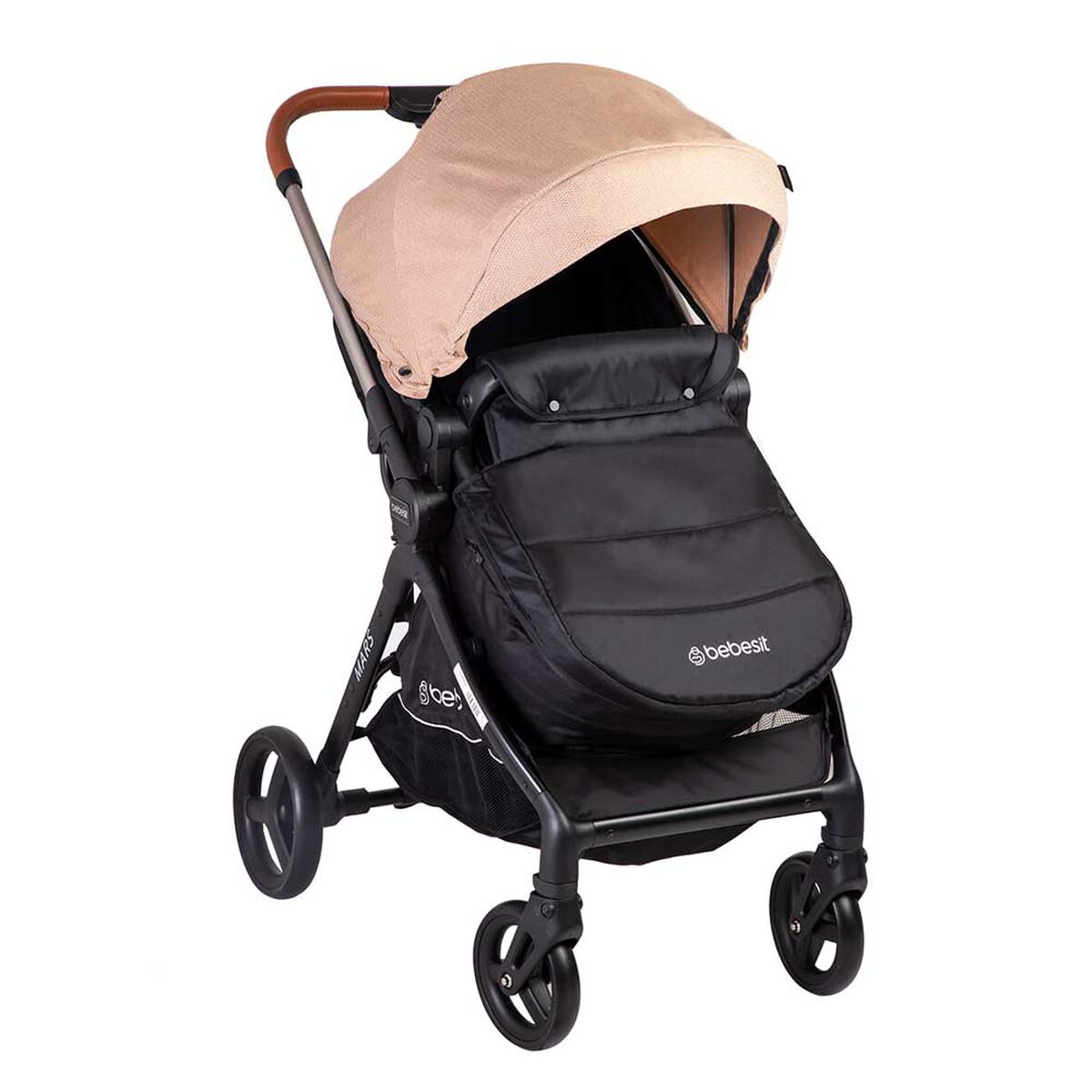 Coche Travel System con Silla y Base de Auto Bebesit