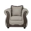 Juego de Living Black Factory Sofia Sofá 3 Cuerpos + Dos Sillones 1 Cuerpo Beige