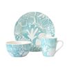 Vajilla Porcelana Doral Angelis 12 Piezas Donna