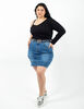 Falda Denim Mujer Extralindas