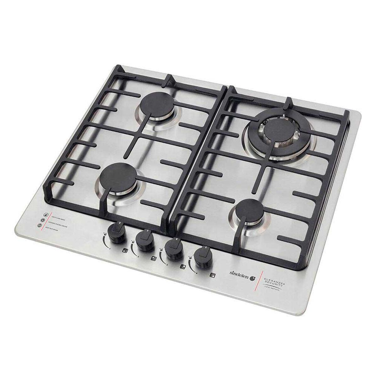 Encimera a Gas Sindelen CEG-4670IN 4 Quemadores