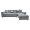 Sof&aacute; Seccional Living Factory Venecia 5 Cuerpos Gris