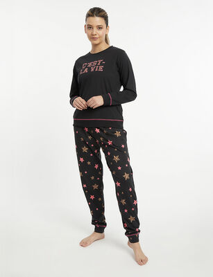 Imagen 1 del producto Pijama Mujer Kayser Negro