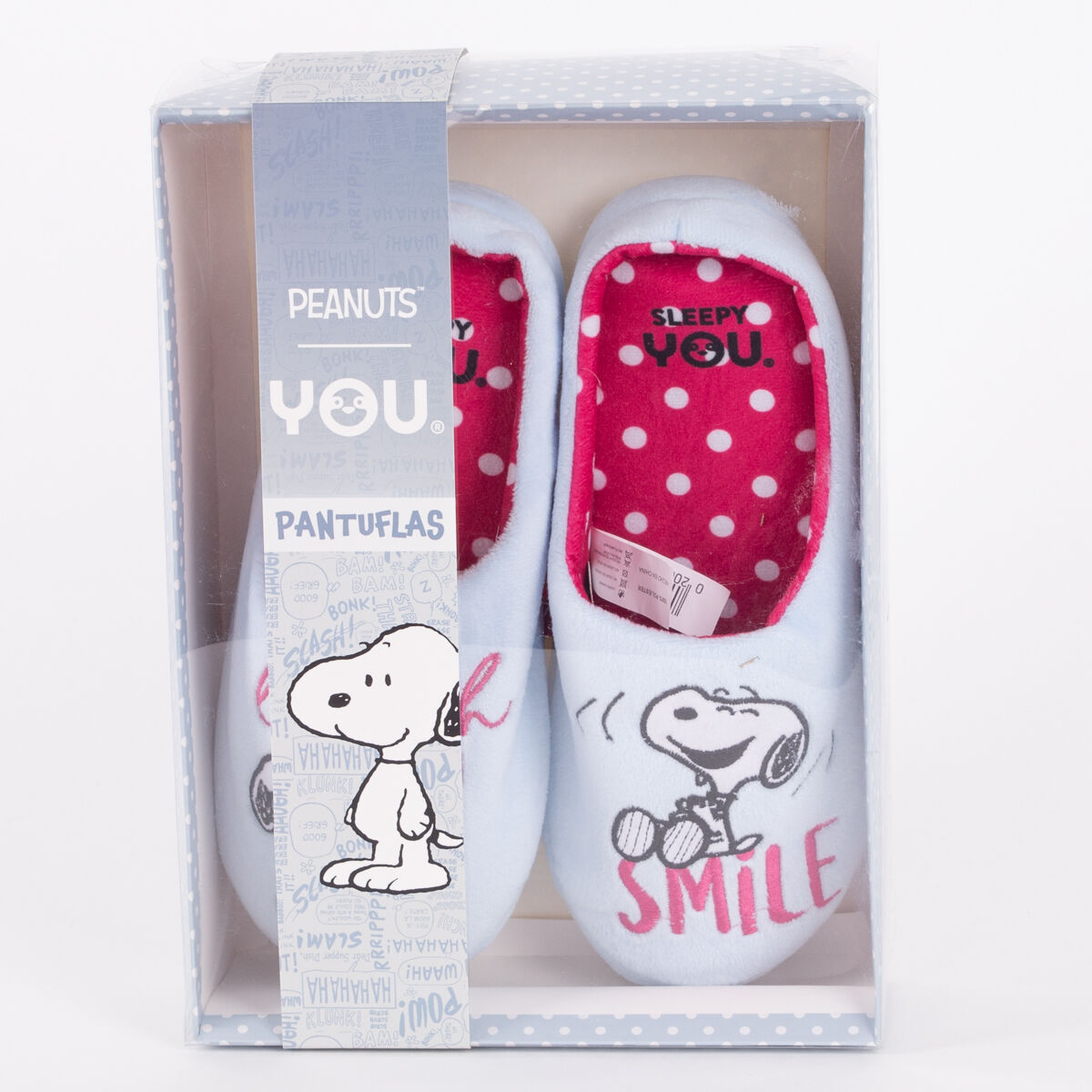 Pantuflas Mujer Snoopy