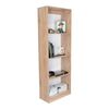 Estante TuHome Home E1 Macadamia Cart&oacute;n Blanco