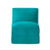 Sof&aacute; Cama Latam Home Velvet Bari 1 Cuerpo Turquesa