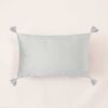 Coj&iacute;n Mashini Velour 30x57cm Gris