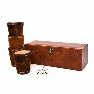 Imagen 1 del producto Juego Cachos Cuero Pelo Natural Raiquen