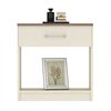 Velador Vekkahome Italia 1 Cajón Café 