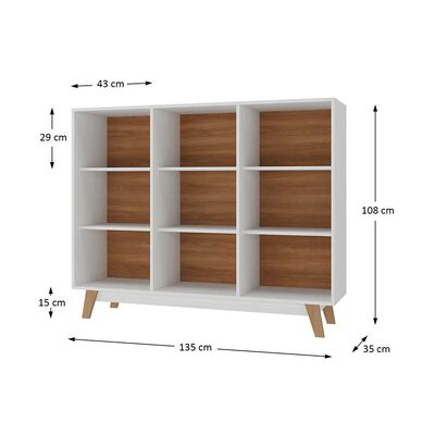 Imagen 2 del producto Librero Di Poretti Dina Blanco