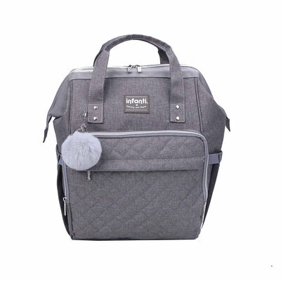 Imagen 2 del producto Mochila Pañalera Open Gris