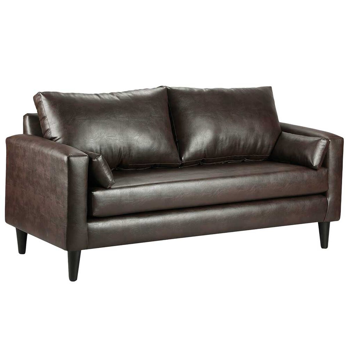 Sofá Bodevir Sky PU 00 3 Cuerpos Chocolate 