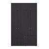 Combo Closet Tuhome 7 Puertas con Colgador + M&oacute;dulo Superior Dreams Wengue