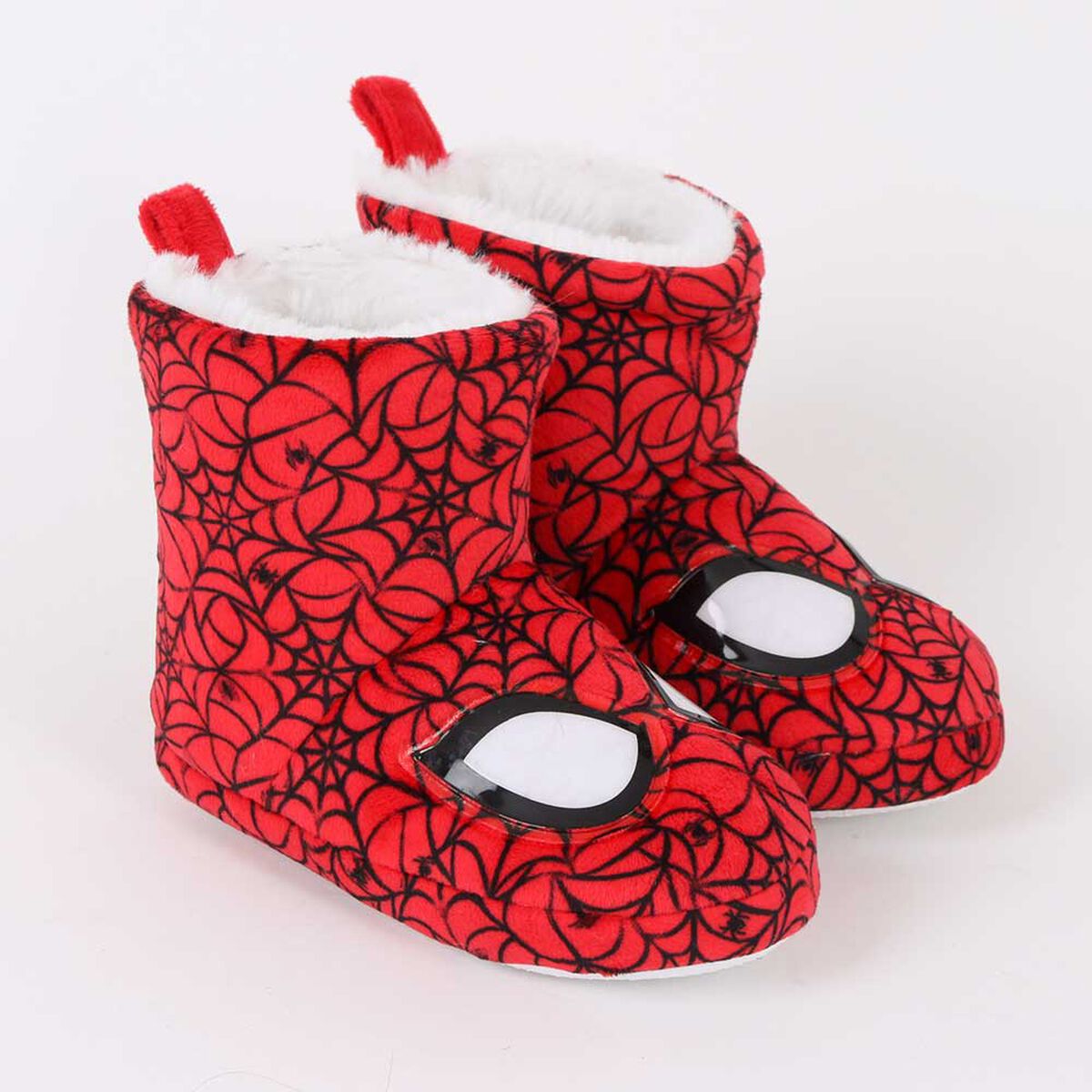 Pantufla Bota Ojos Ni&ntilde;o Marvel