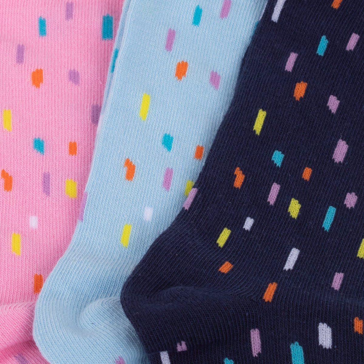 Pack 3 Calcetines de Algodón Niña Chess