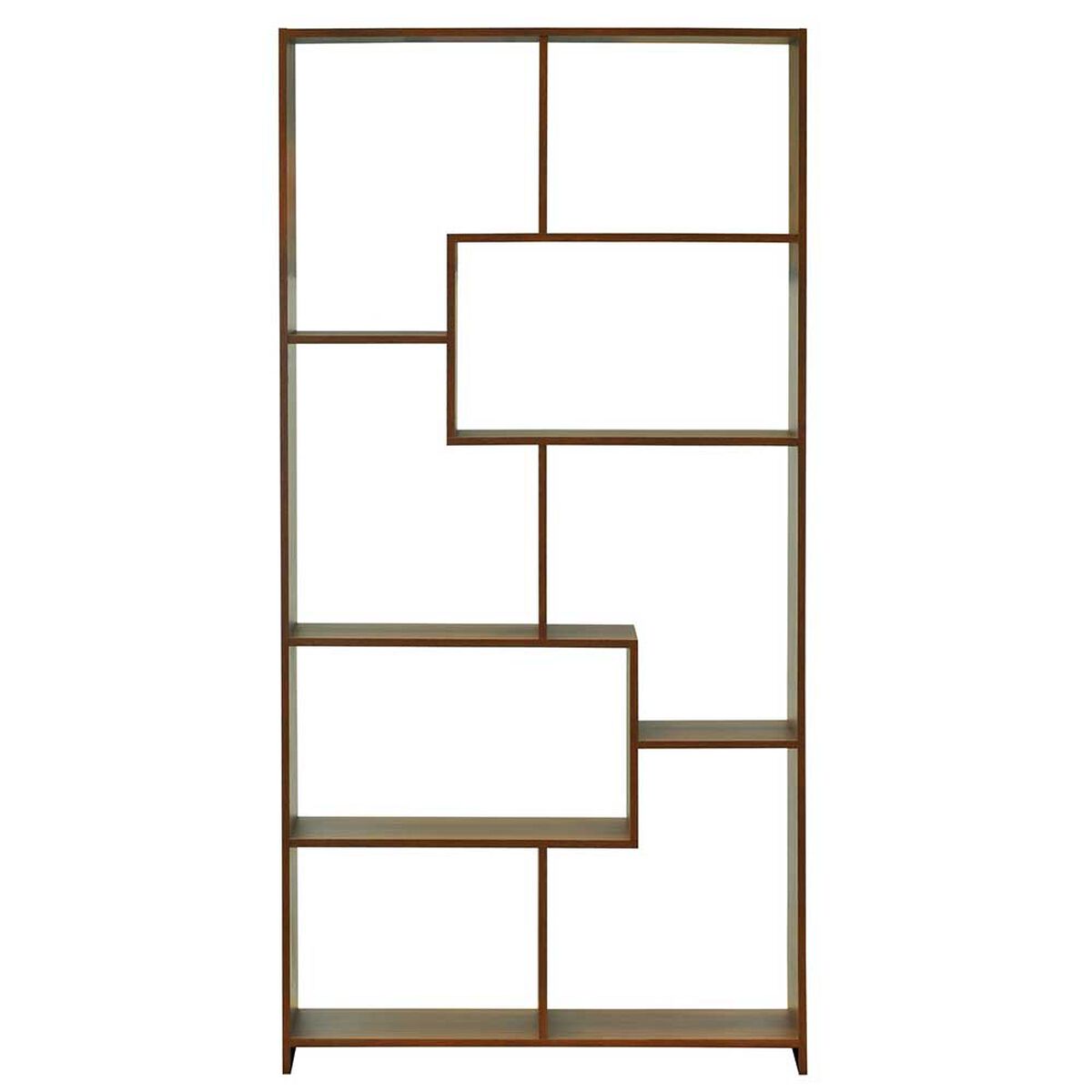 Librero Mobikit Puzzle Nogal