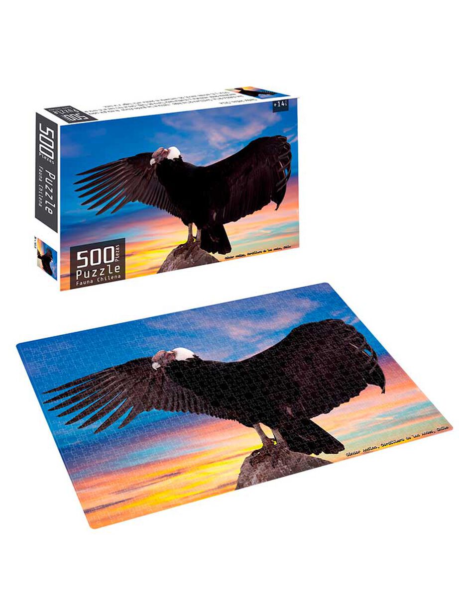 Puzzle 500 Piezas Fauna Chilena Nobel Gift