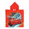 Toalla de Playa Capucha Microfibra Disney-Cars Fireball 60X120 Cm
