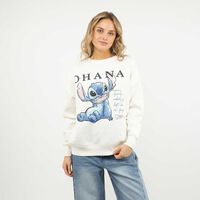 Polerón Disney Mujer Licencias Blanco, Burdeo, Gris, Marengo, Negro