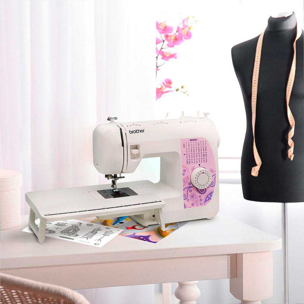 Combo Overlock Brother 3534D + M&aacute;quina de Coser BM3850