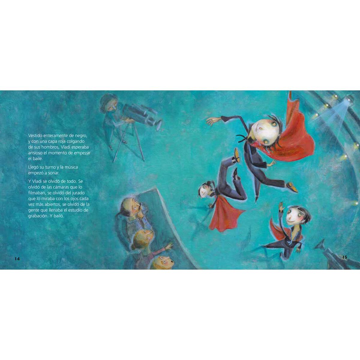 Libro El Vampiro Niño que Soñaba con Bailar Paz Corral Zig-Zag
