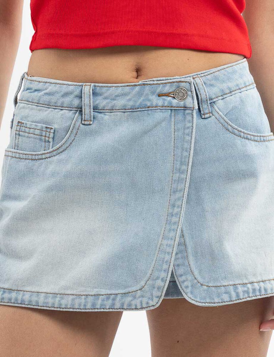 Falda Short Mini Mujer Icono