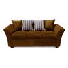 Juego de Living Elegant Detail Minesota Sof&aacute; 3 Cuerpos + Dos Sillones 1 Cuerpo Caf&eacute;