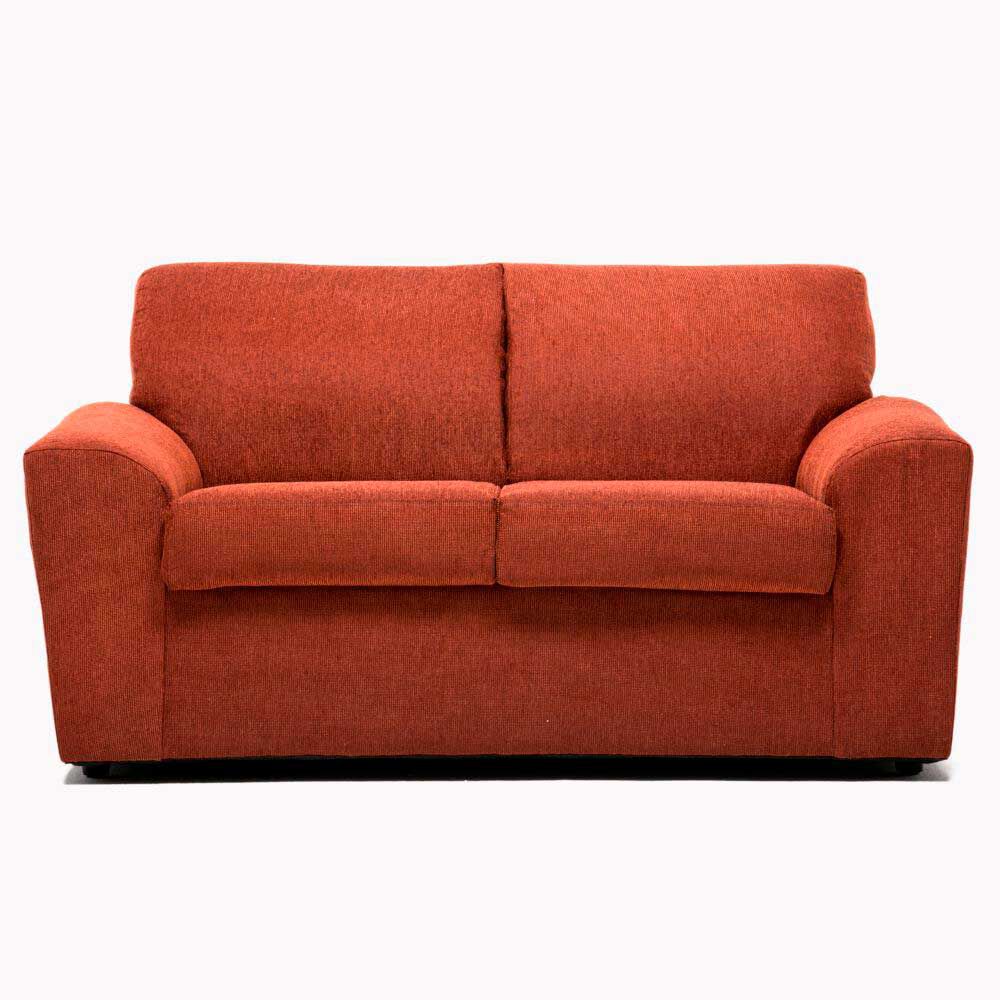 Sofá Cabsur Milan 2 Cuerpos Chenille Terracota