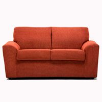 Sofá Cabsur Milan 2 Cuerpos Chenille Terracota