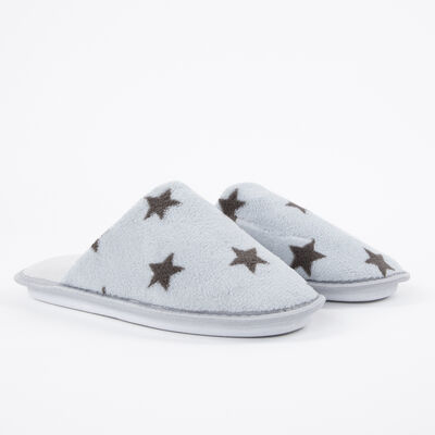 Imagen 1 del producto Pantufla Estrellas Mujer Portman Club Gris
