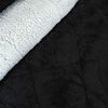 Cubrecama Doral 2 Plazas Jacquard Liso Negro