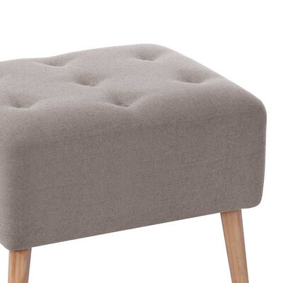 Imagen 2 del producto Pouf Latam Home Lyon Lino Gris Claro