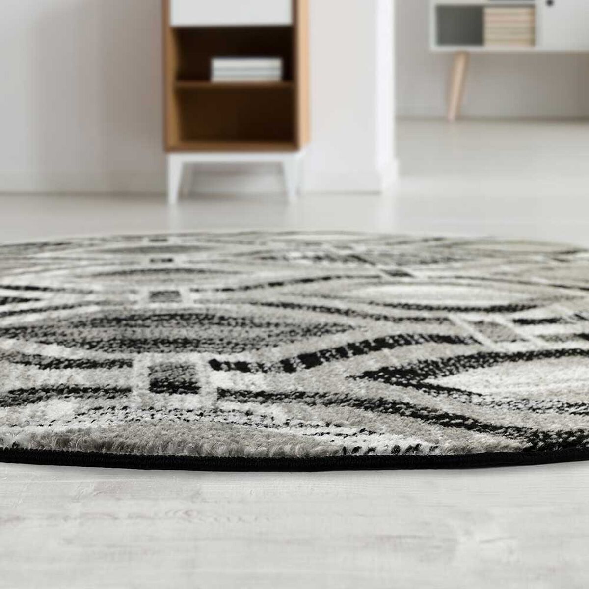 Alfombra Modalfo Elite Negra 160 x 160 cm