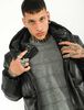 Chaqueta Puffer Ecocuero Hombre Fiorucci