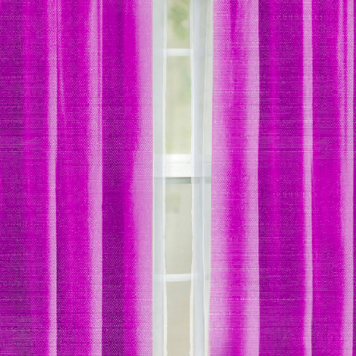 Combo Cortinas Doral Agatha 220 x 140 cm Fucsia
