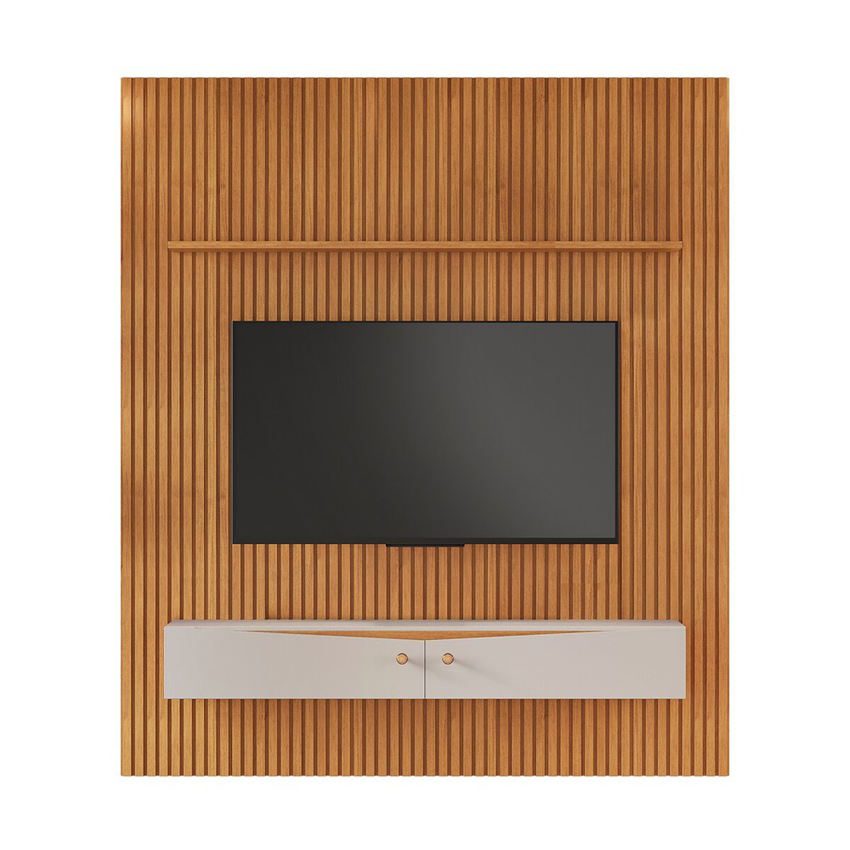 Panel Di Poretti Riso 70" Café