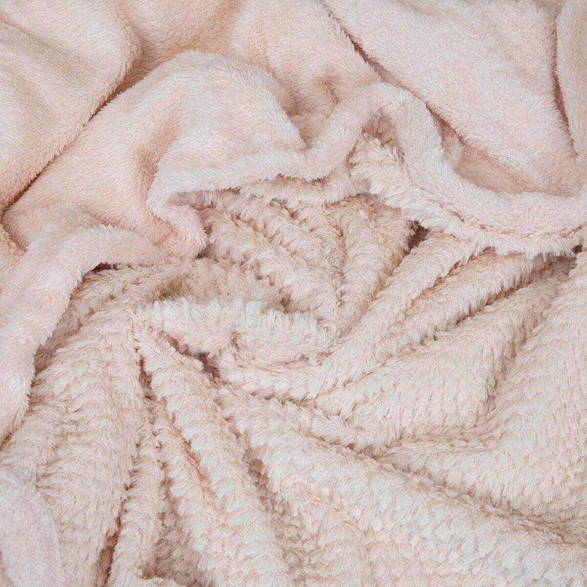 Manta de Poli&eacute;ster Doral 127 x 152 cm Fluffy Maiz